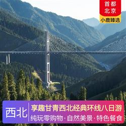 西北旅游路線享趣甘青西北經典環線八日游 全程4晚網評三鉆酒店 青海湖安排當地雙標間 張掖 西寧 蘭州市區升級2晚網評四鉆酒店