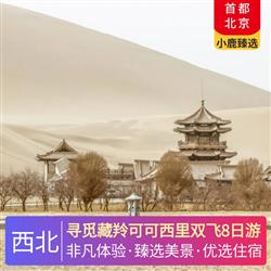 西北旅游路線尋覓藏羚可可西里雙飛8日游 優選6晚網評4鉆酒店 青海湖網評3鉆酒店 河西走廊 絲綢之路