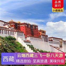 西藏旅游價格云端西藏三飛一臥八天游 全程臻選優質品牌酒店 精心篩選四晚4鉆酒店 升級一晚魯朗小鎮