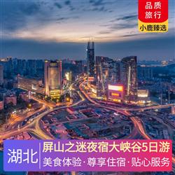 屏山之迷夜宿大峽谷5日游 全程安排入住2晚當地準五華美達酒店 1晚宣恩準五今典君瀾大酒店 升級一晚恩施大峽谷景區內女兒寨度假酒