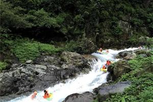 清遠漂流玄真漂流-廣東福鹿游國際旅行社
