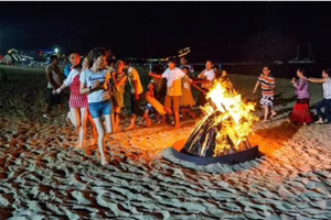 惠州巽寮灣篝火晚會-廣東福鹿游國際旅行社