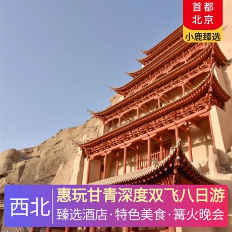 惠玩甘青深度雙飛八日游全程舒適型酒店+張掖升級豪華型酒店+大柴旦/青海湖為干凈衛生雙標間